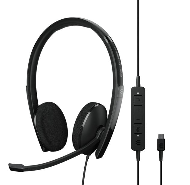 SENNHEISER | Sennheiser ADAPT 160 USB-C II On-ear, double-sided USB-C headset with in-line call control and foam earpads. Optimised for UC. Payday Deals