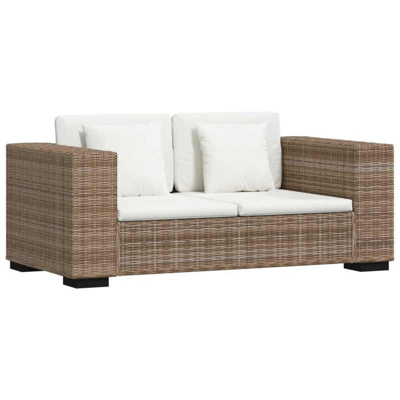 Seven Piece 2-Seater Sofa Set Real Rattan Payday Deals
