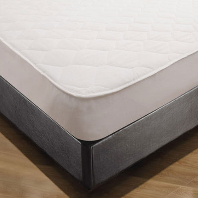 Shangri LaCotton Cover Fitted Mattress Protector King Single Payday Deals