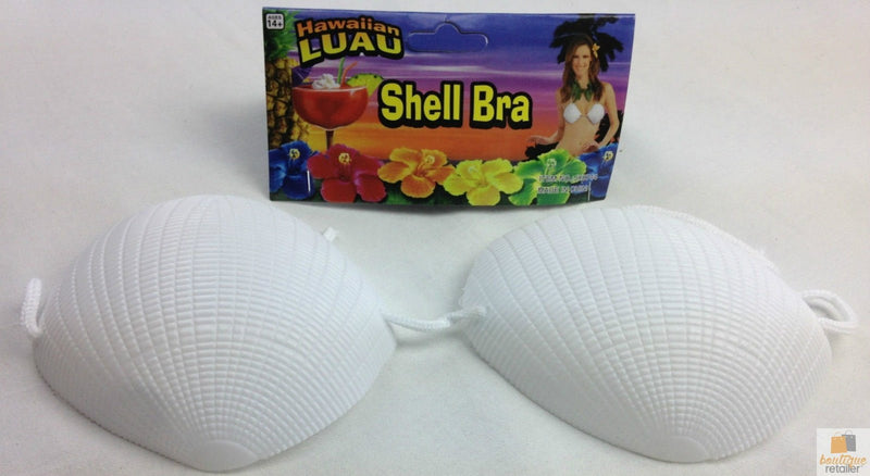 SHELL BRA Costume Party Hawaiian Hula Beach Dress Top Tropical Mermaid Payday Deals