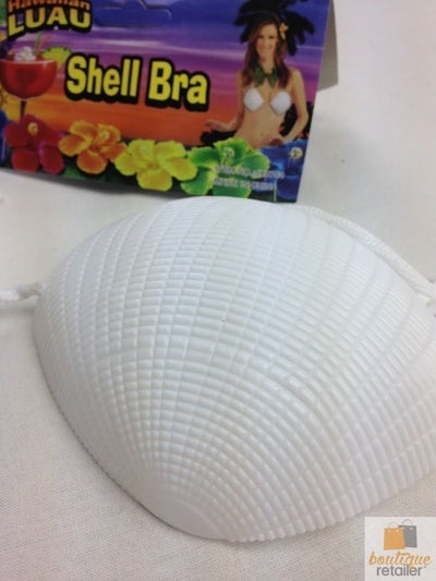 SHELL BRA Costume Party Hawaiian Hula Beach Dress Top Tropical Mermaid Payday Deals