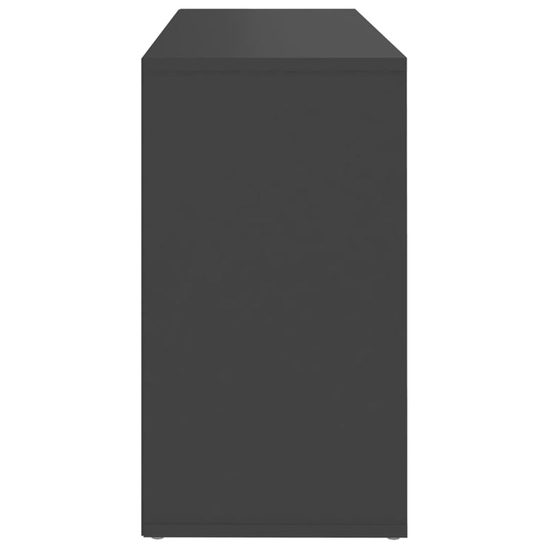 Shoe Bench Grey 103x30x54.5 cm Engineered Wood Payday Deals