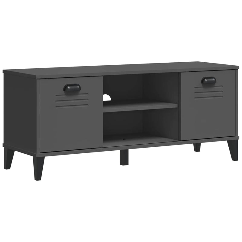 Shoe Bench VIKEN Anthracite Grey 106x35x45 cm Engineered Wood Payday Deals