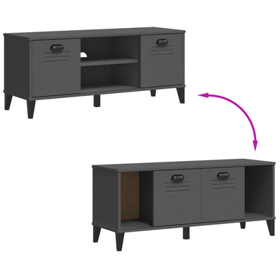 Shoe Bench VIKEN Anthracite Grey 106x35x45 cm Engineered Wood Payday Deals