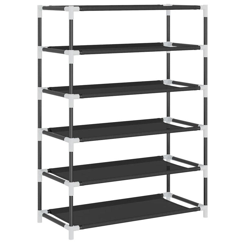 Shoe Cabinet Black 60x28x90 cm Fabric Payday Deals