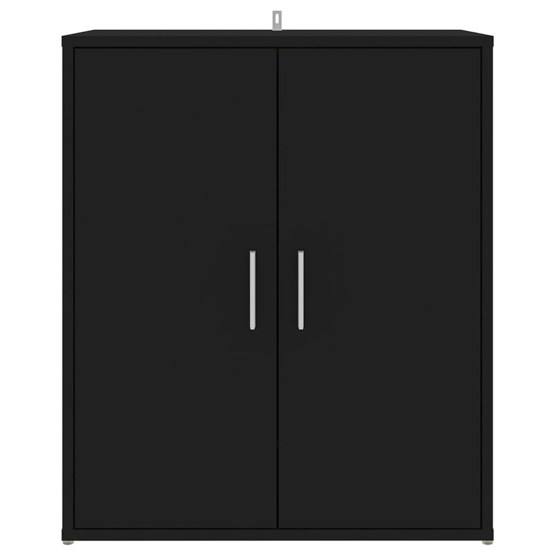 Shoe Cabinet Black 60x35x70 cm Engineered Wood Payday Deals