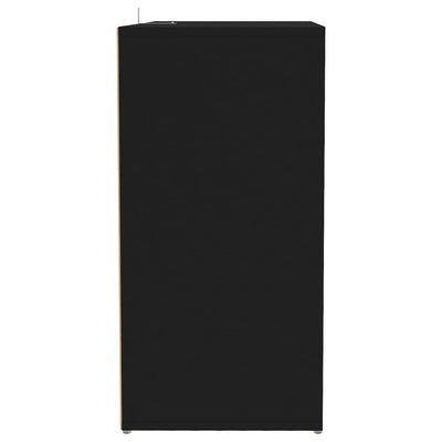 Shoe Cabinet Black 60x35x70 cm Engineered Wood Payday Deals