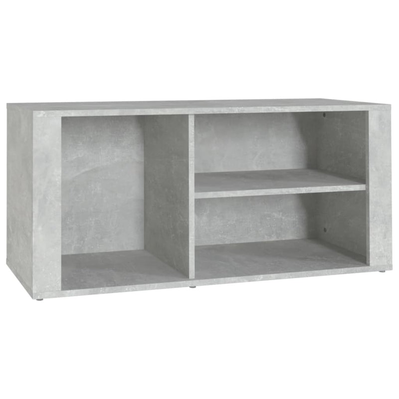 Shoe Cabinet Concrete Grey 100x35x45 cm Engineered Wood Payday Deals