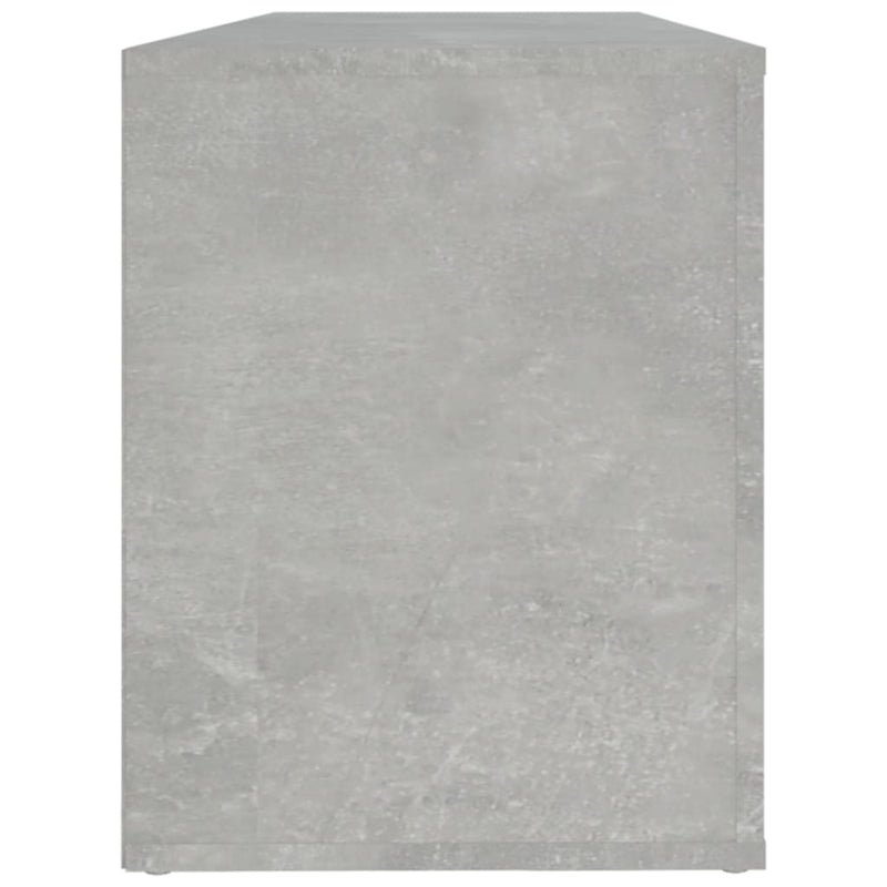 Shoe Cabinet Concrete Grey 100x35x45 cm Engineered Wood Payday Deals