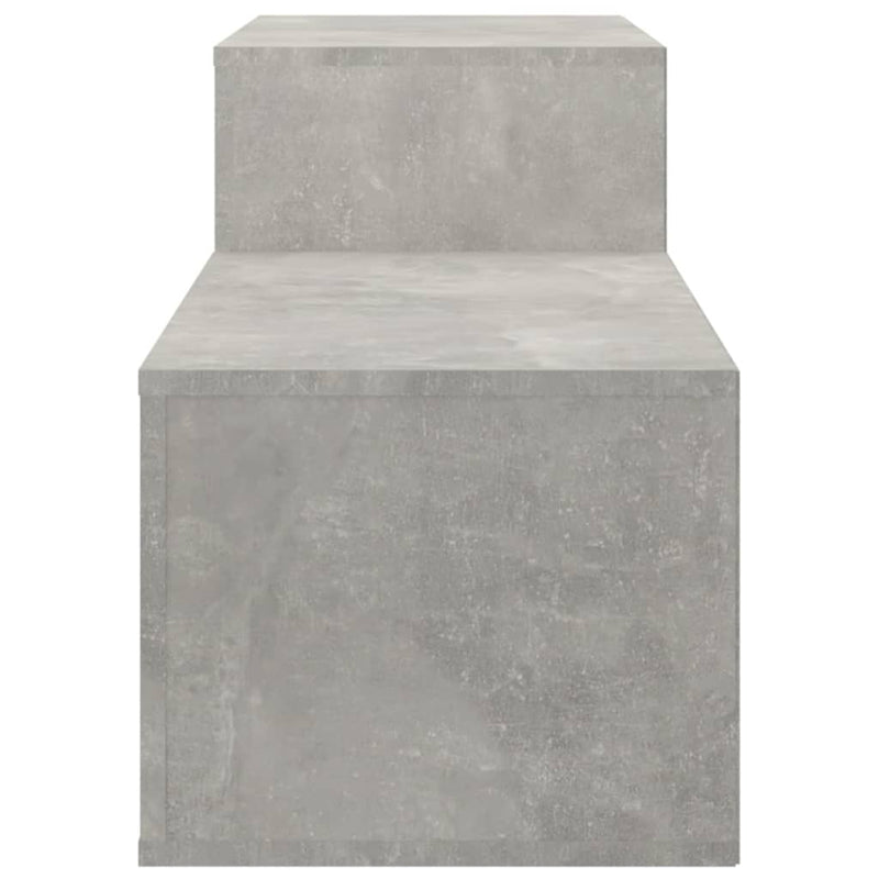 Shoe Cabinet Concrete Grey 150x35x45 cm Engineered Wood Payday Deals