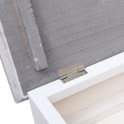 Shoe Cabinet Grey 50x28x98 cm Paulownia Wood Payday Deals