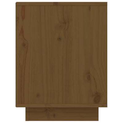 Shoe Cabinet Honey Brown 60x34x45 cm Solid Wood Pine Payday Deals