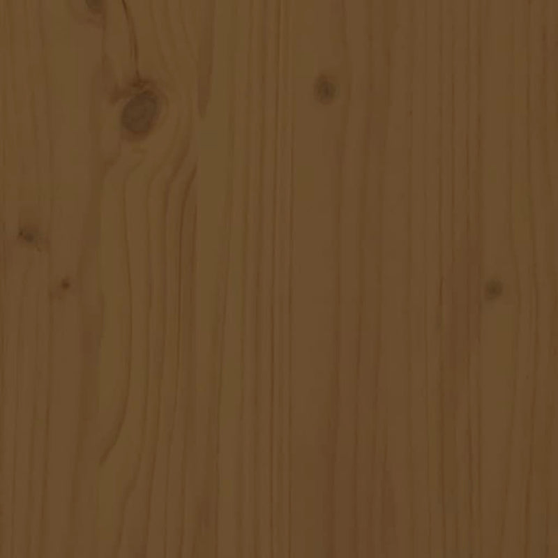 Shoe Cabinet Honey Brown 60x34x45 cm Solid Wood Pine Payday Deals