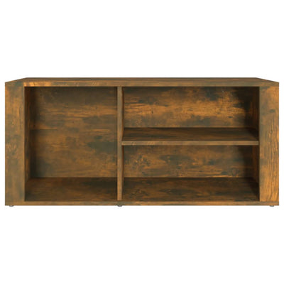 Shoe Cabinet Smoked Oak 100x35x45 cm Engineered Wood Payday Deals