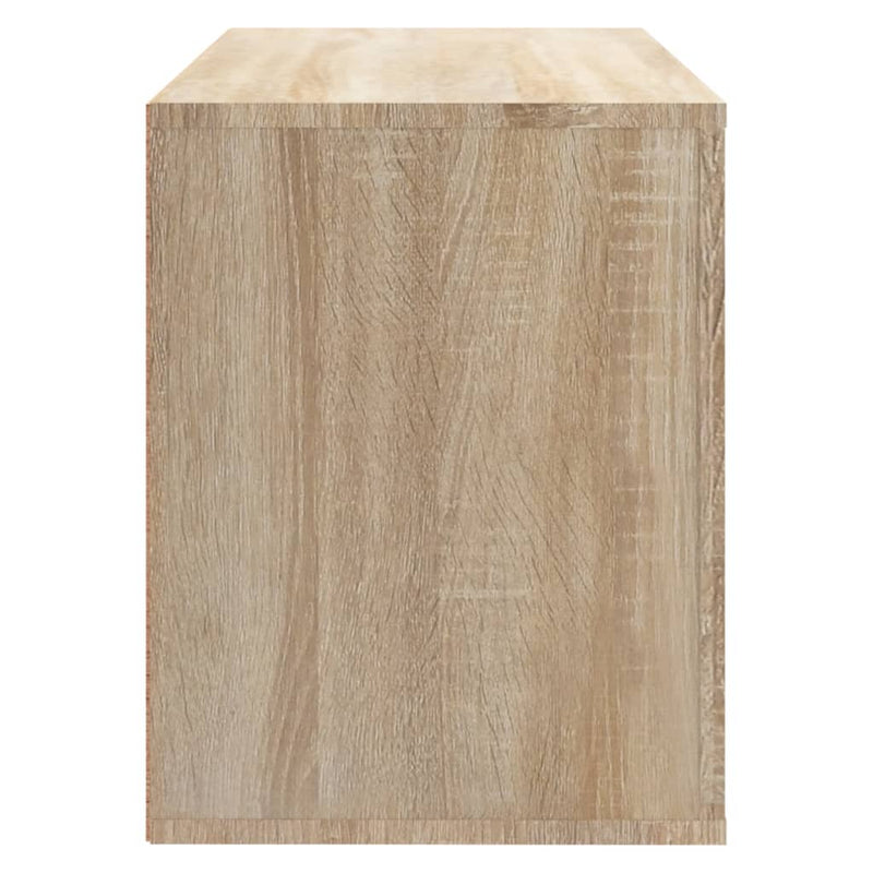 Shoe Cabinet Sonoma Oak 80x35x45 cm Engineered Wood Payday Deals