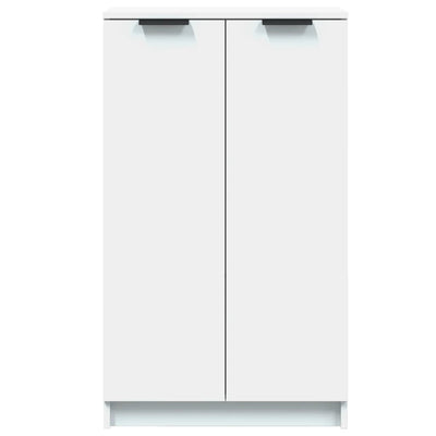 Shoe Cabinet White 59x35x100 cm Engineered Wood Payday Deals
