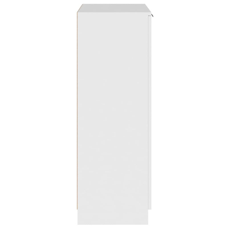 Shoe Cabinet White 59x35x100 cm Engineered Wood Payday Deals