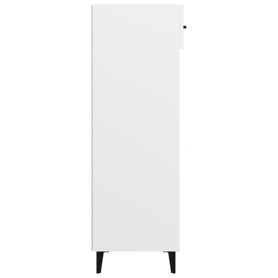 Shoe Cabinet White 60x35x105 cm Engineered Wood Payday Deals