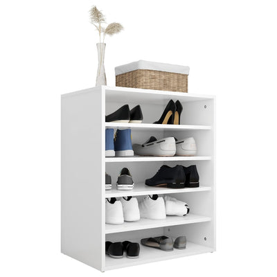 Shoe Cabinet White 60x35x70 cm Engineered Wood Payday Deals