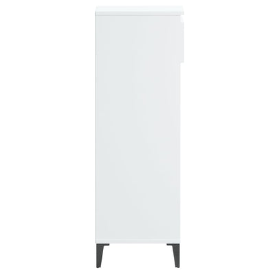 Shoe Rack White 40x36x105 cm Engineered Wood Payday Deals