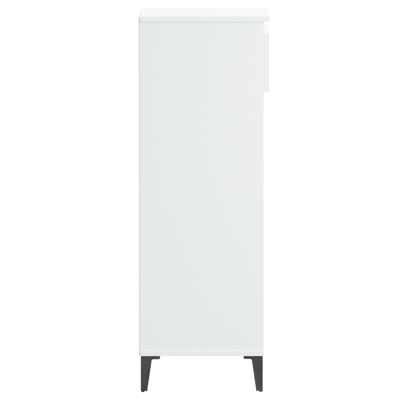 Shoe Rack White 40x36x105 cm Engineered Wood Payday Deals