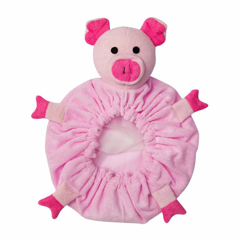 Shower Cap Animal Collection Pig Pink Colour Payday Deals