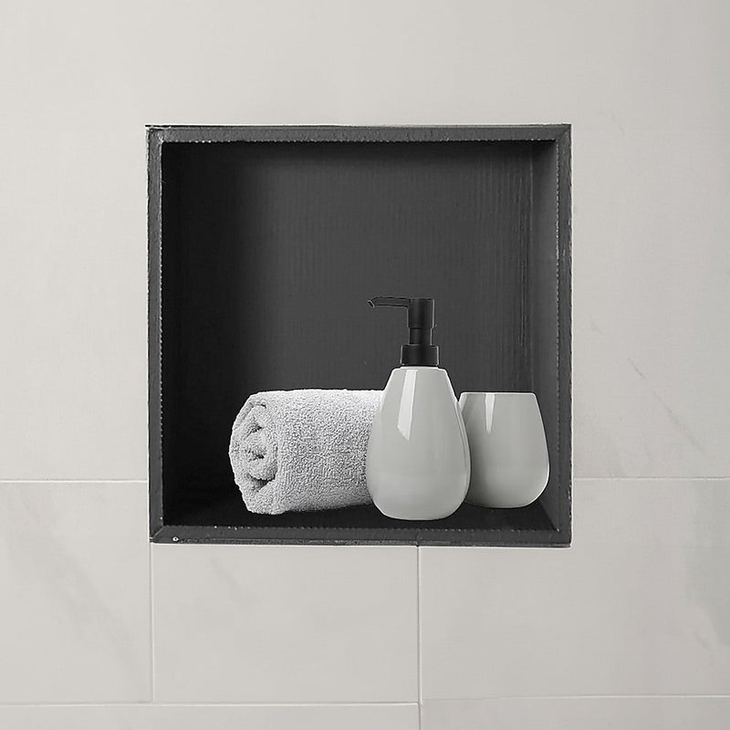 Shower Niche - 350 x 350 x 92mm Prefabricated Wall Bathroom Renovation Payday Deals