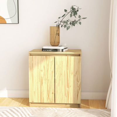 Side Cabinet 60x36x65 cm Solid Pinewood Payday Deals