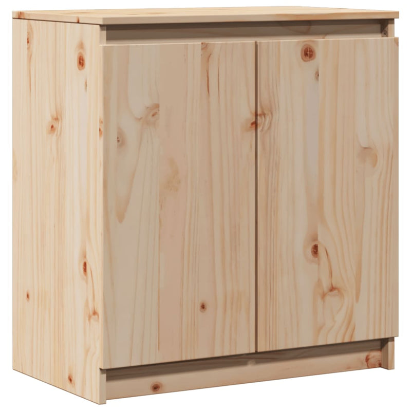 Side Cabinet 60x36x65 cm Solid Pinewood Payday Deals