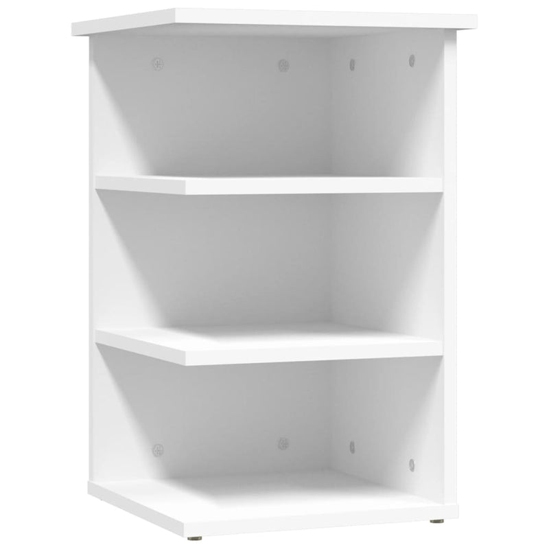 Side Cabinet White 35x35x55 cm Engineered Wood Payday Deals