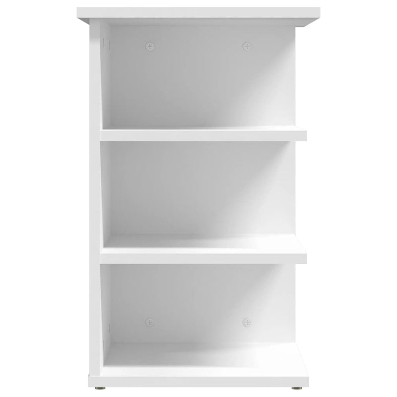Side Cabinet White 35x35x55 cm Engineered Wood Payday Deals