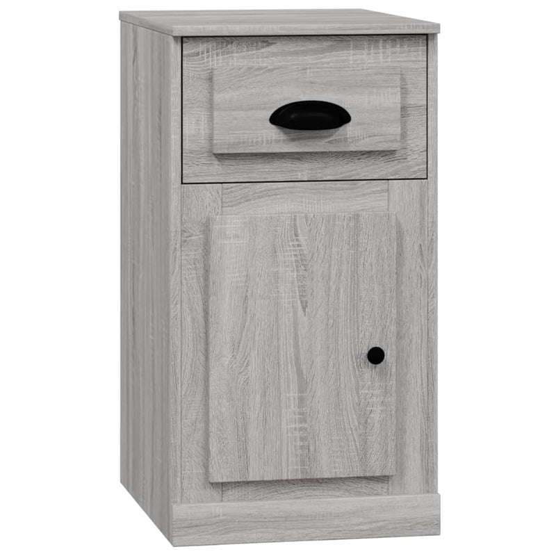 Side Cabinet with Drawer Grey Sonoma 40x50x75 cm Engineered Wood Payday Deals