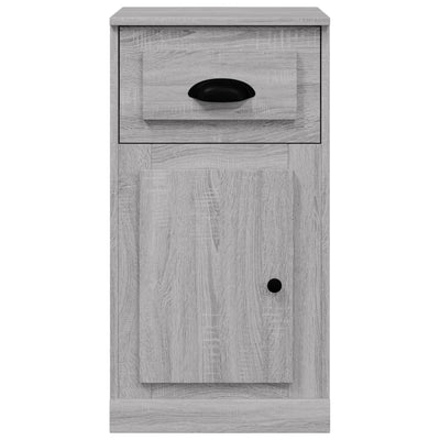 Side Cabinet with Drawer Grey Sonoma 40x50x75 cm Engineered Wood Payday Deals