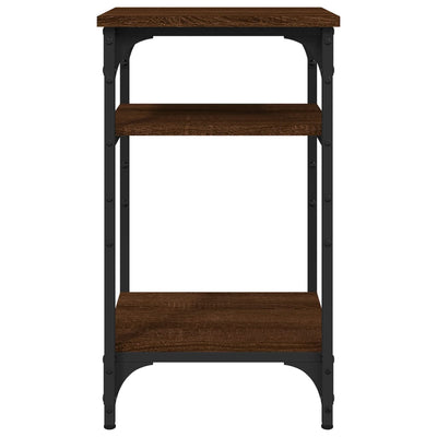 Side Table Brown Oak 35x30x60 cm Engineered Wood Payday Deals