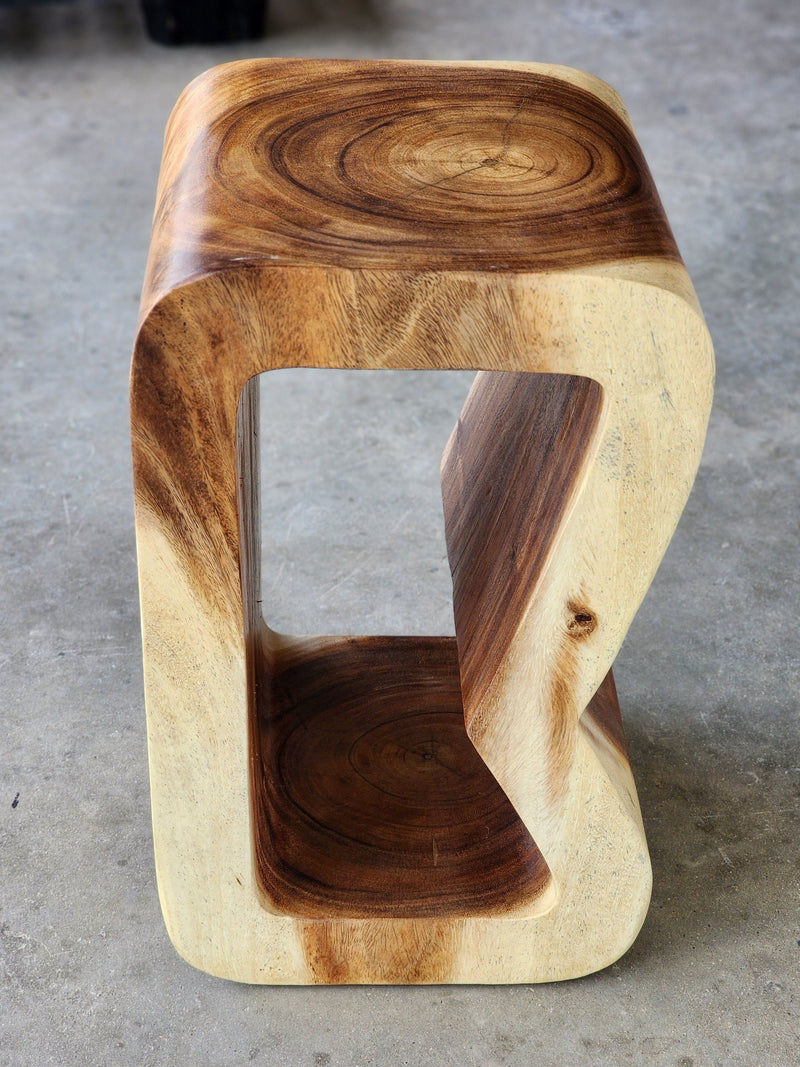 Side table, coffee table or entrance corner table-hand crafted from solid wood Payday Deals