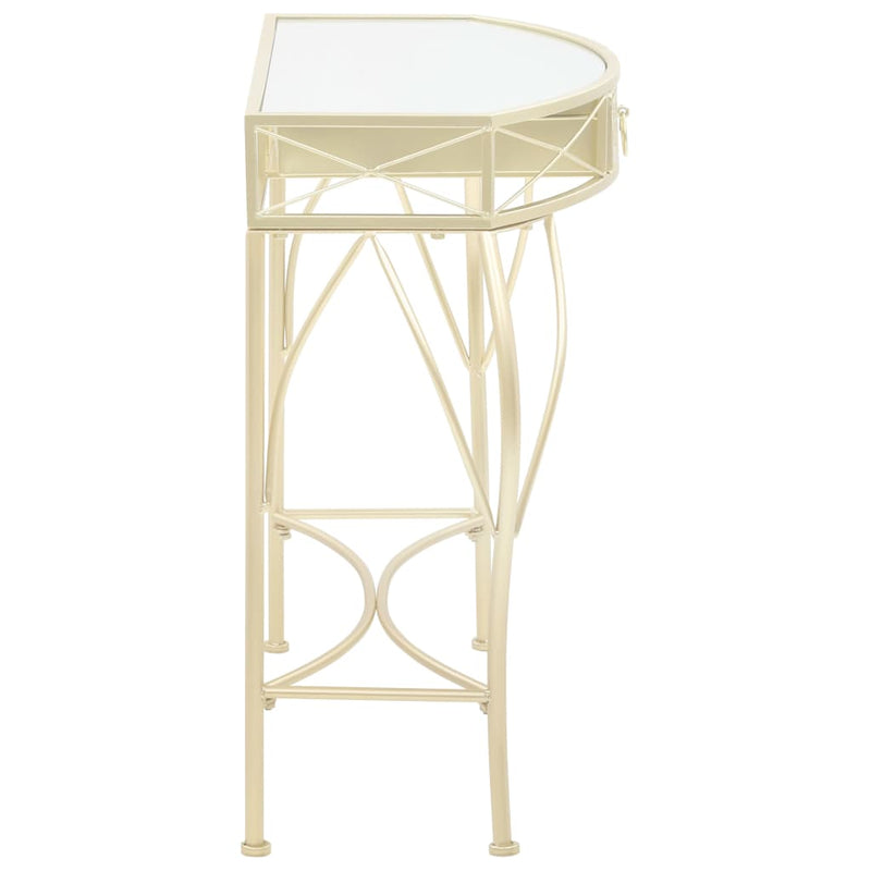 Side Table French Style Metal 82x39x76 cm Gold Payday Deals