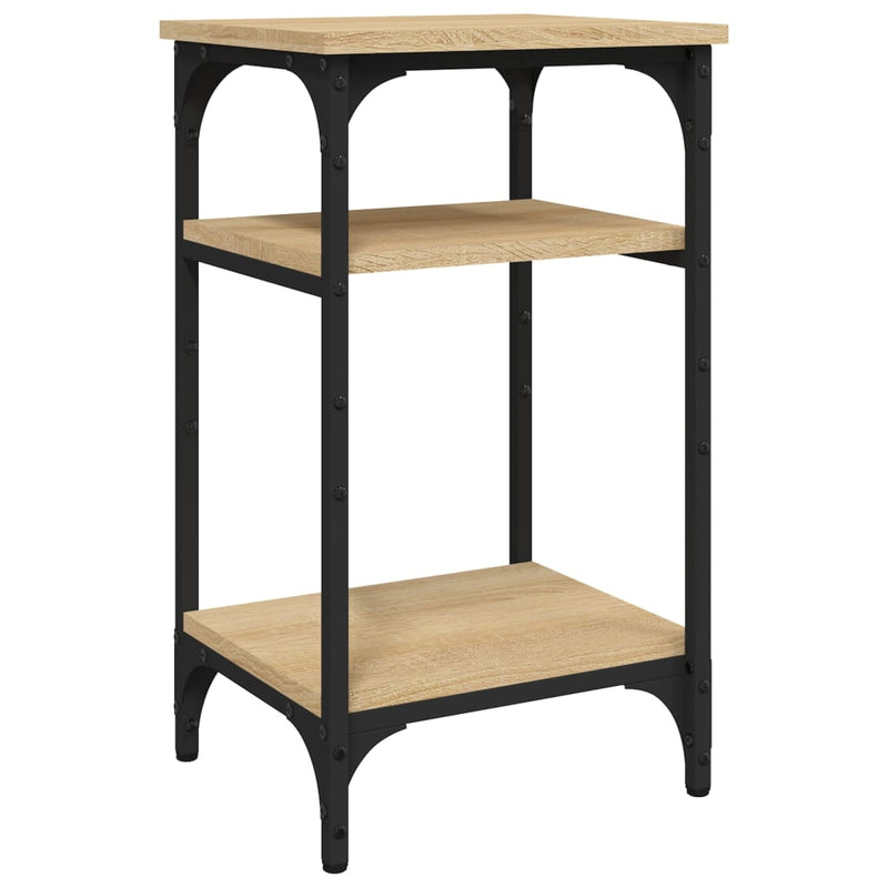 Side Table Sonoma Oak 35x30x60 cm Engineered Wood Payday Deals