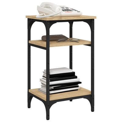 Side Table Sonoma Oak 35x30x60 cm Engineered Wood Payday Deals
