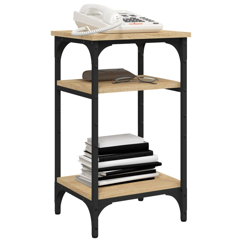 Side Table Sonoma Oak 35x30x60 cm Engineered Wood Payday Deals
