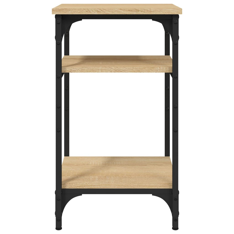 Side Table Sonoma Oak 35x30x60 cm Engineered Wood Payday Deals