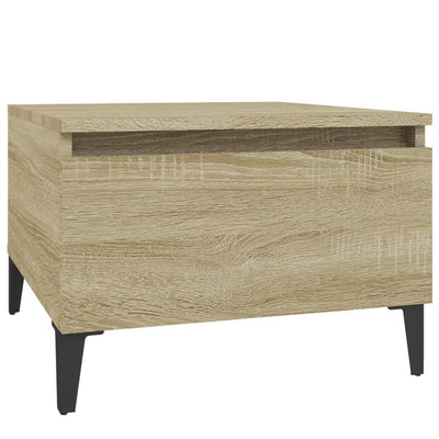 Side Table Sonoma Oak 50x46x35 cm Engineered Wood Payday Deals