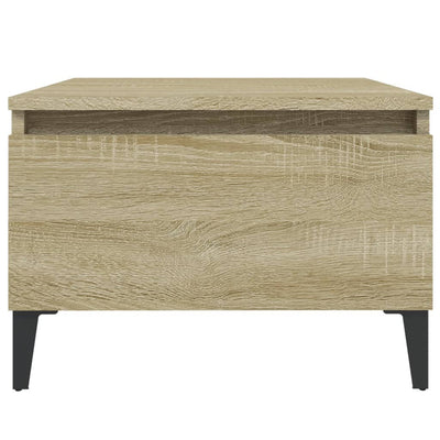 Side Table Sonoma Oak 50x46x35 cm Engineered Wood Payday Deals