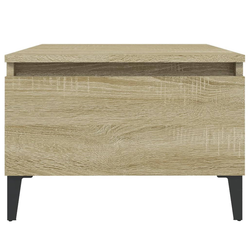 Side Table Sonoma Oak 50x46x35 cm Engineered Wood Payday Deals