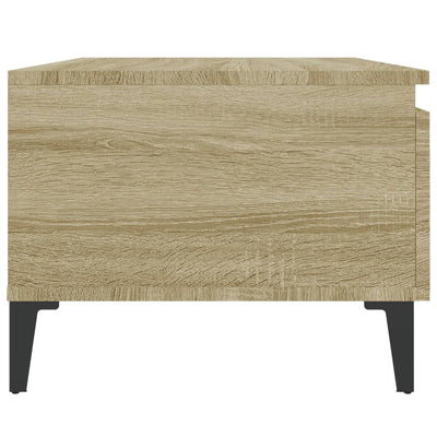 Side Table Sonoma Oak 50x46x35 cm Engineered Wood Payday Deals