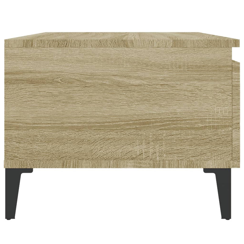 Side Table Sonoma Oak 50x46x35 cm Engineered Wood Payday Deals