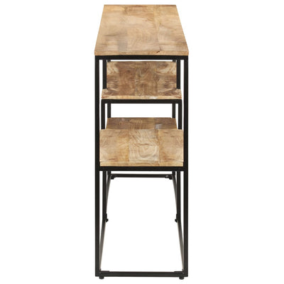 Sideboard 150x30x75 cm Rough Mango Wood Payday Deals