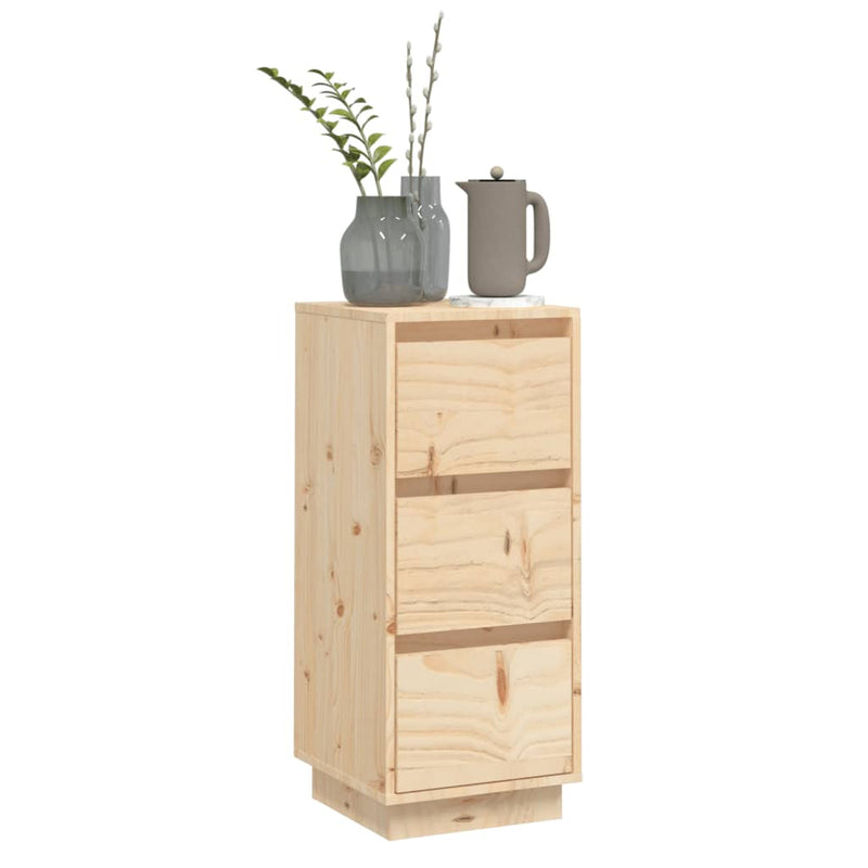 Sideboard 32x34x75 cm Solid Wood Pine Payday Deals