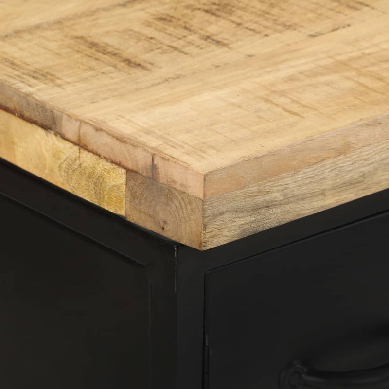 Sideboard 47x35x76 cm Rough Mango Wood Payday Deals
