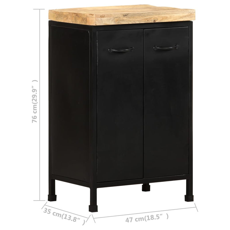 Sideboard 47x35x76 cm Rough Mango Wood Payday Deals
