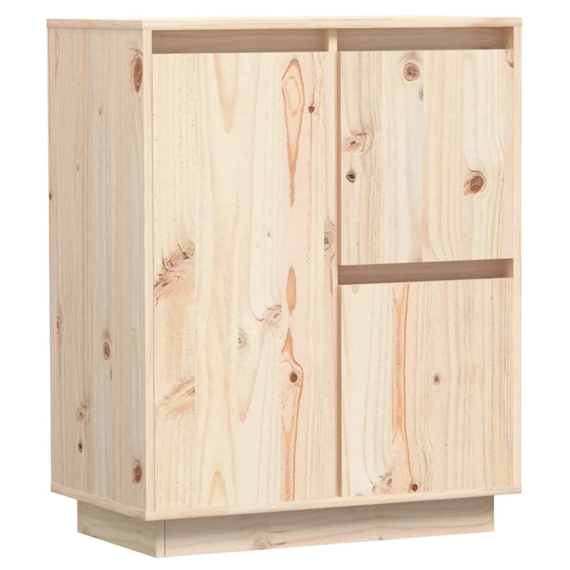 Sideboard 60x34x75 cm Solid Wood Pine Payday Deals
